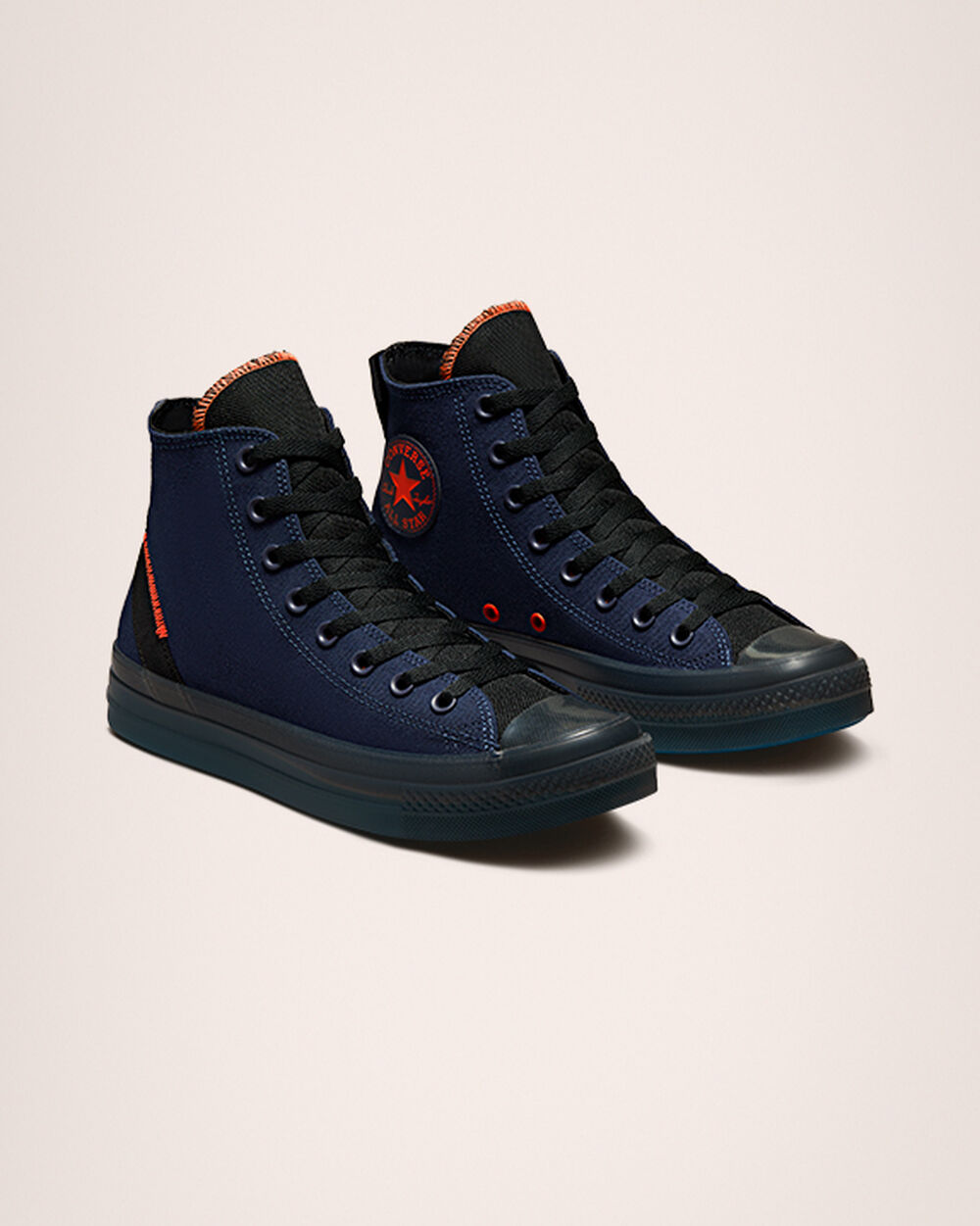 Zapatillas Converse Chuck Taylor All Star CX Hombre Azul Marino Negras Mango | Chile-02319