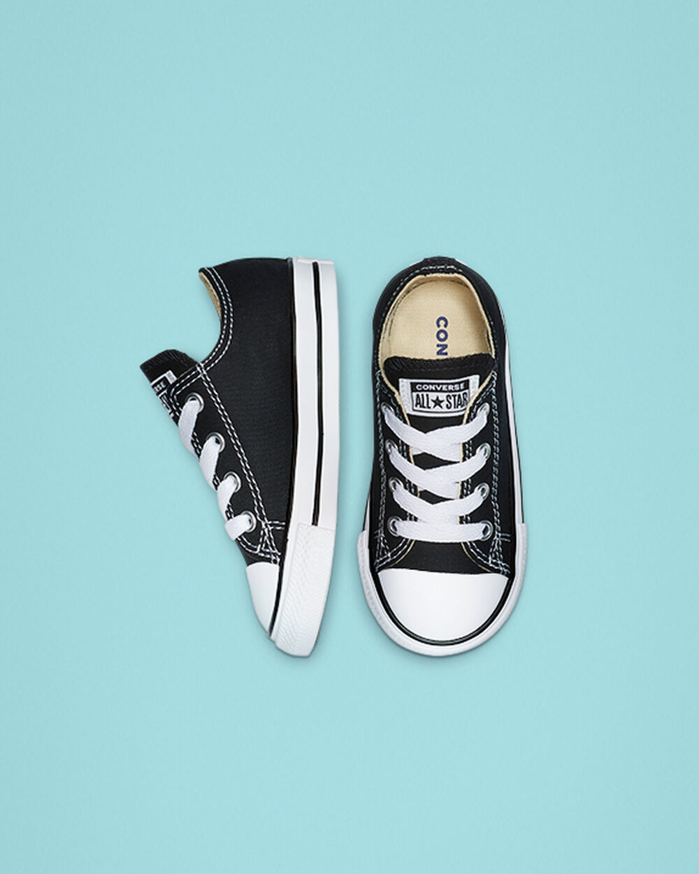 Zapatillas Converse Chuck Taylor All Star Niño Negras | Chile-03294