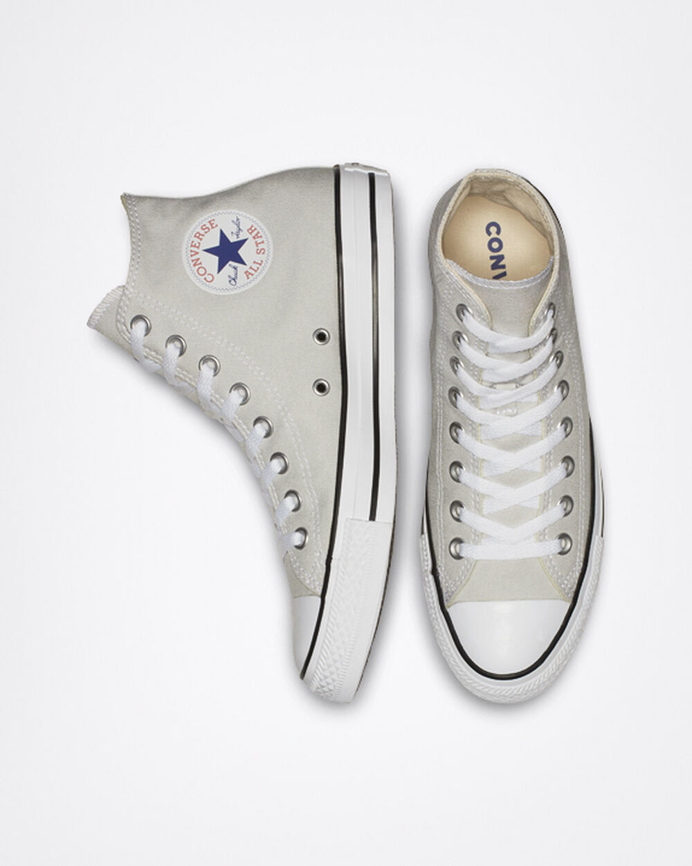 Zapatillas Converse Chuck Taylor All Star Mujer Gris Claro | Chile-09763