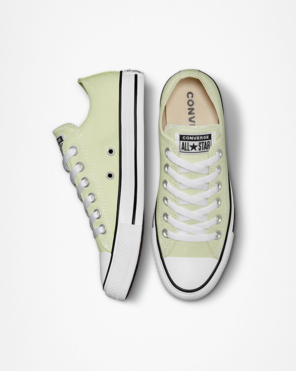 Zapatillas Converse Chuck Taylor All Star Mujer Verde Blancas | Chile-12967