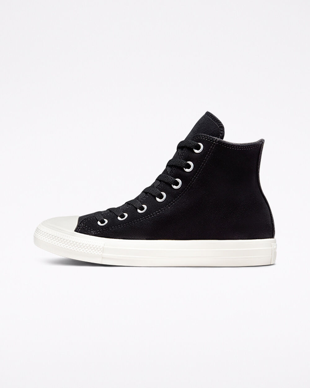 Zapatillas Converse Chuck Taylor All Star Mujer Negras Blancas | Chile-23468