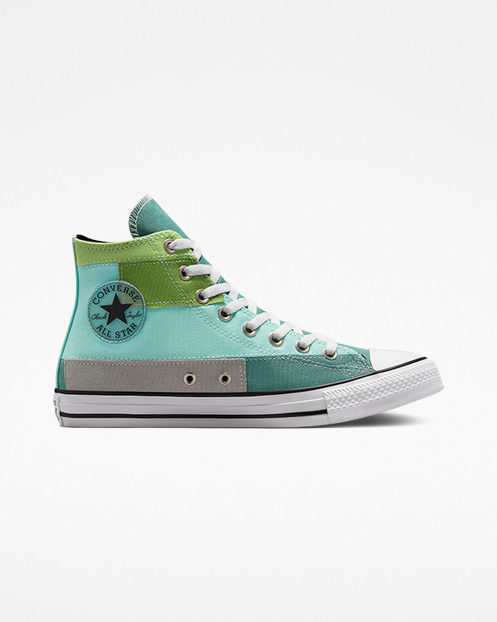 Zapatillas Converse Chuck Taylor All Star Mujer Azules Claro Verde Claro | Chile-27368