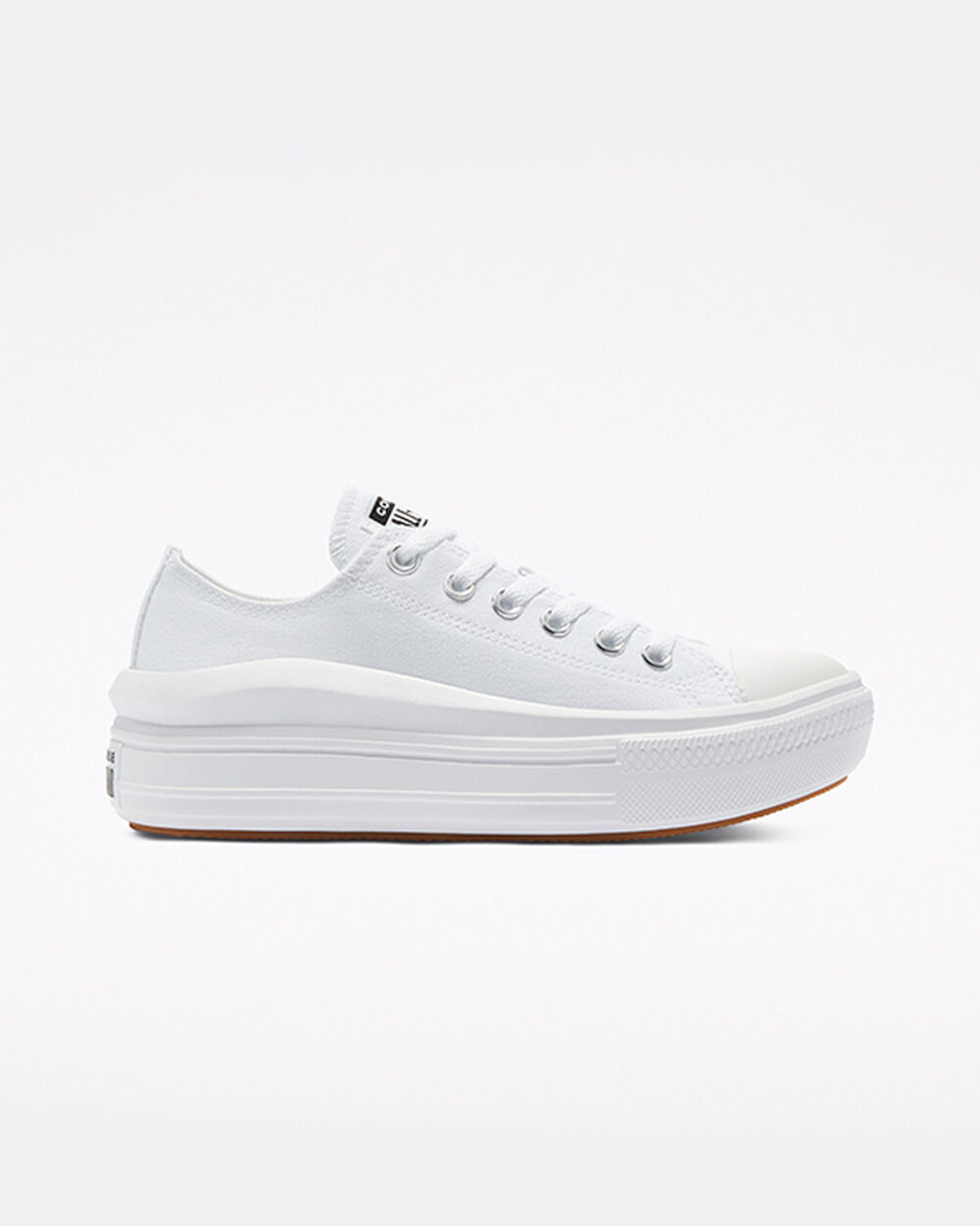 Zapatillas Converse Chuck Taylor All Star Move Mujer Blancas Blancas | Chile-27906