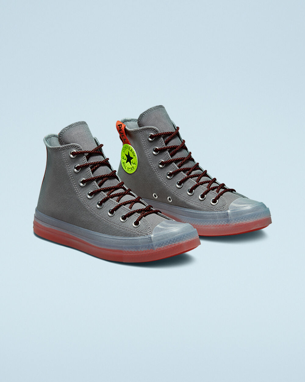 Zapatillas Converse Chuck Taylor All Star CX Hombre Gris Oscuro Naranjas | Chile-32760