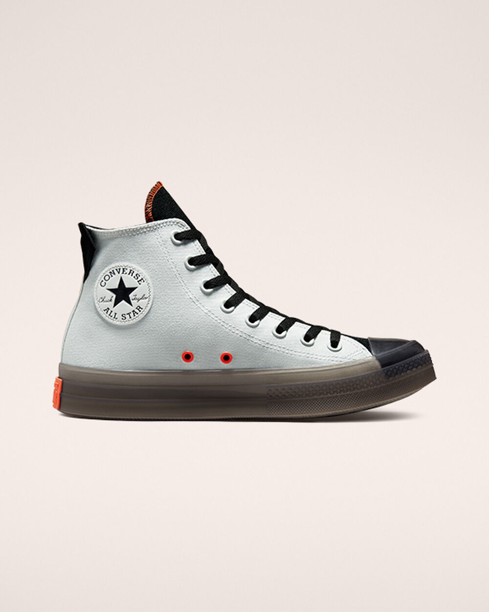 Zapatillas Converse Chuck Taylor All Star CX Mujer Plateadas Claro Negras Mango | Chile-35164