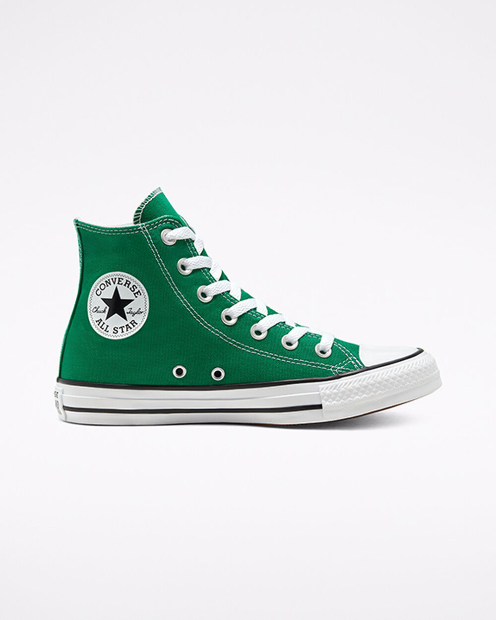 Zapatillas Converse Chuck Taylor All Star Mujer Verde Blancas | Chile-42109