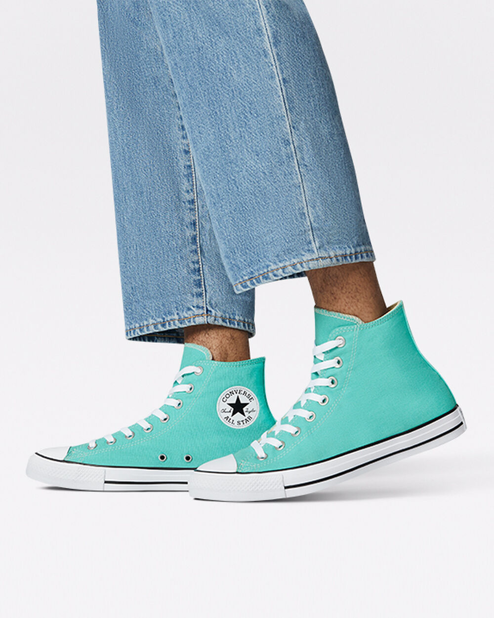 Zapatillas Converse Chuck Taylor All Star Hombre Turquesa Claro | Chile-43658