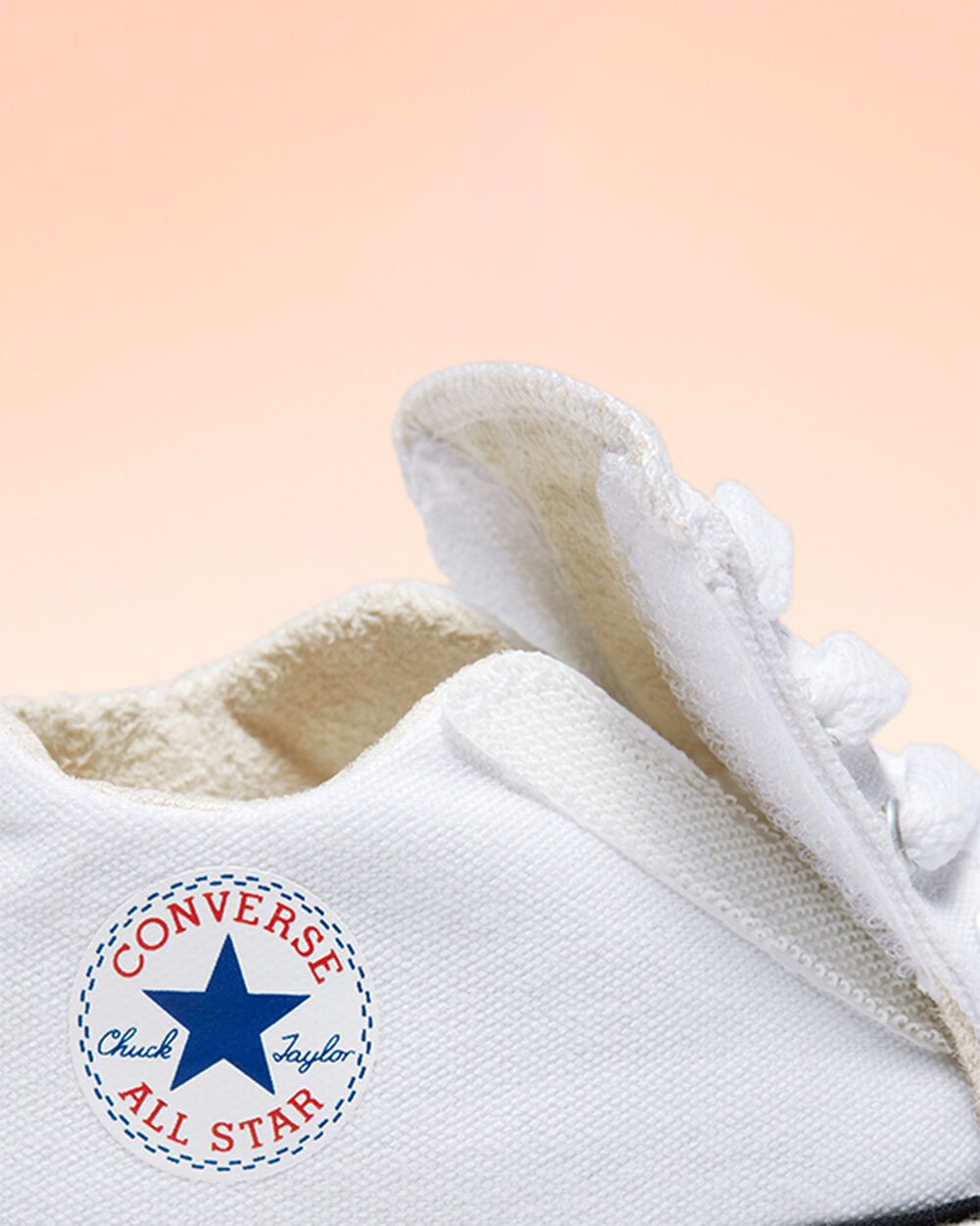 Zapatillas Converse Chuck Taylor All Star Niña Blancas Beige Blancas | Chile-49723