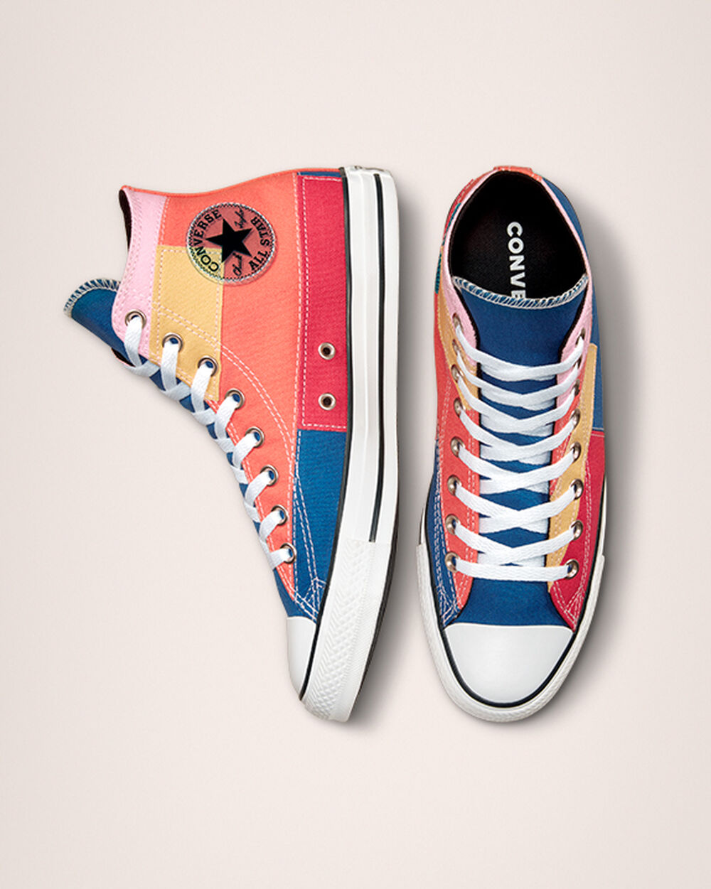 Zapatillas Converse Chuck Taylor All Star Hombre Azules Rosas | Chile-54723