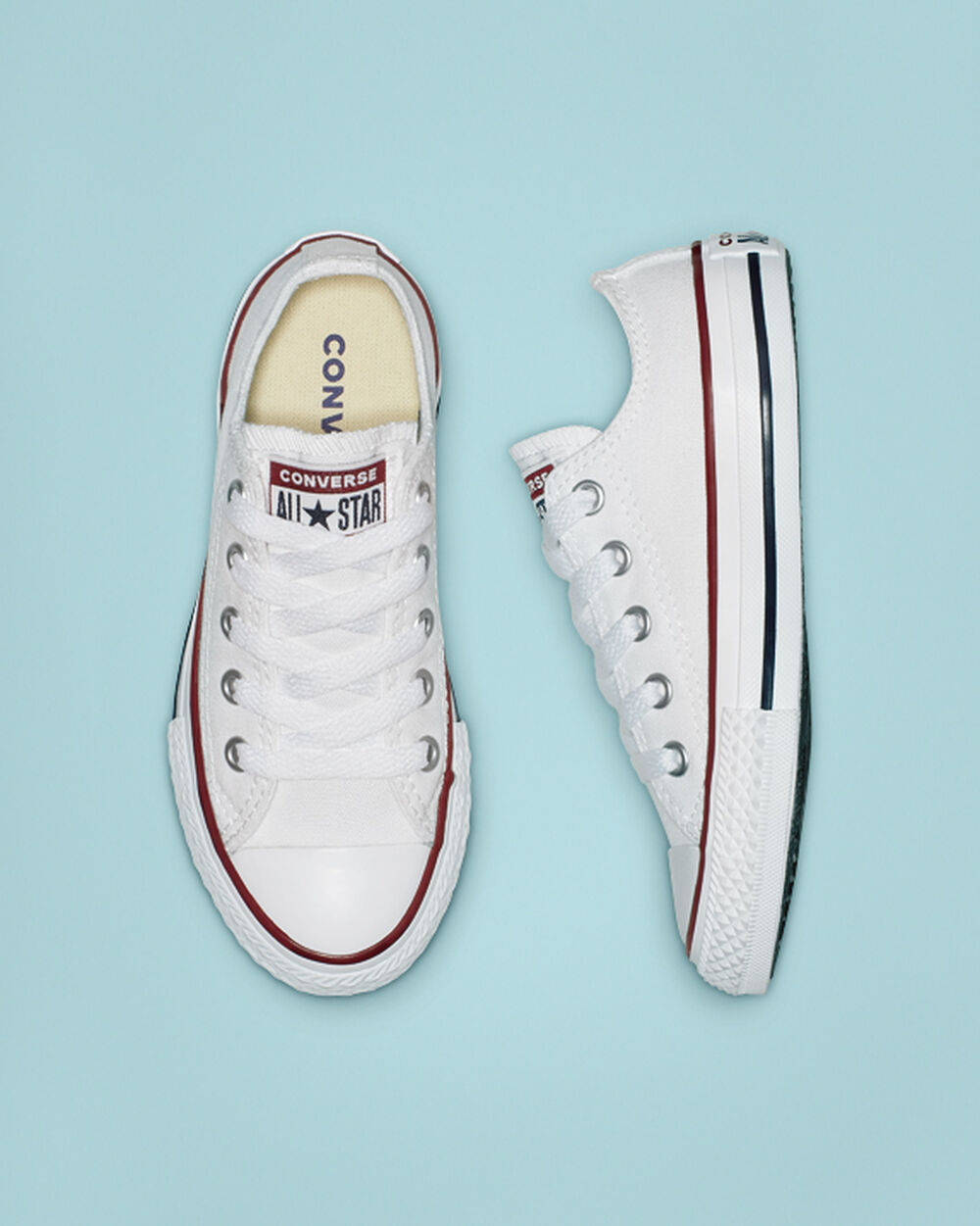 Zapatillas Converse Chuck Taylor All Star Niña Blancas | Chile-62785