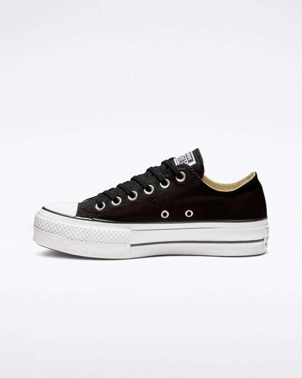 Zapatillas Converse Chuck Taylor All Star Mujer Negras Blancas | Chile-68427