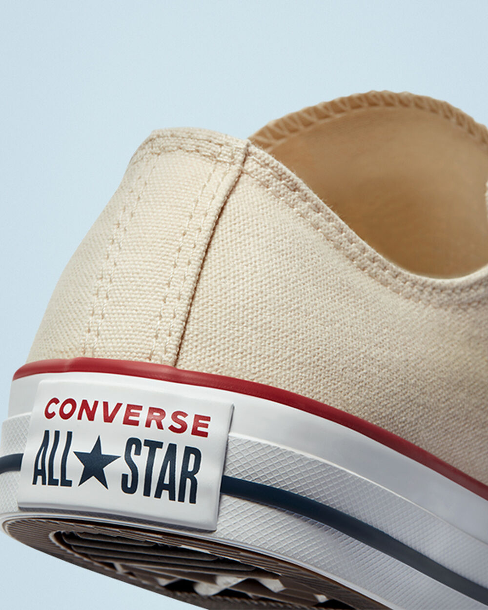 Zapatillas Converse Chuck Taylor All Star Mujer Beige Blancas | Chile-84092