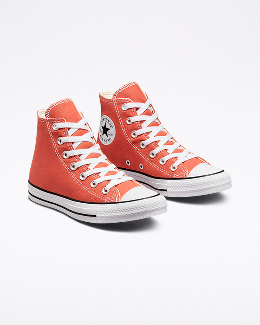 Zapatillas Converse Chuck Taylor All Star Hombre Naranjas Blancas | Chile-84973