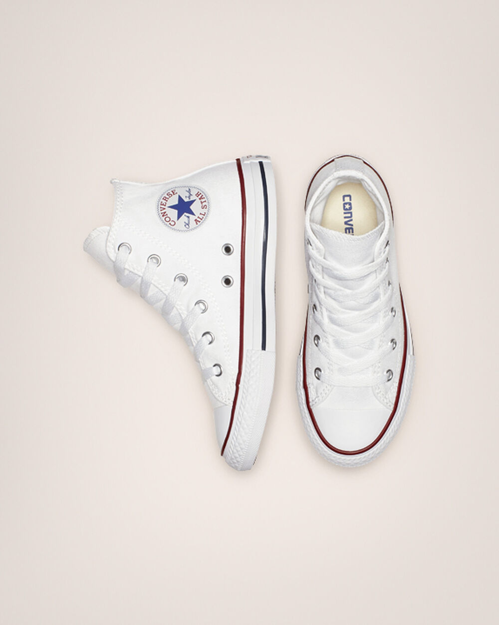 Zapatillas Converse Chuck Taylor All Star Niña Blancas | Chile-90863