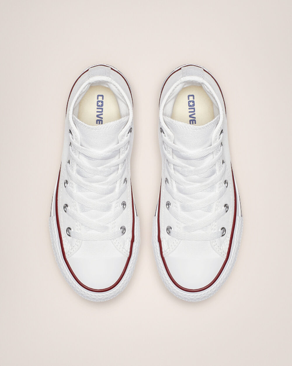 Zapatillas Converse Chuck Taylor All Star Niña Blancas | Chile-90863