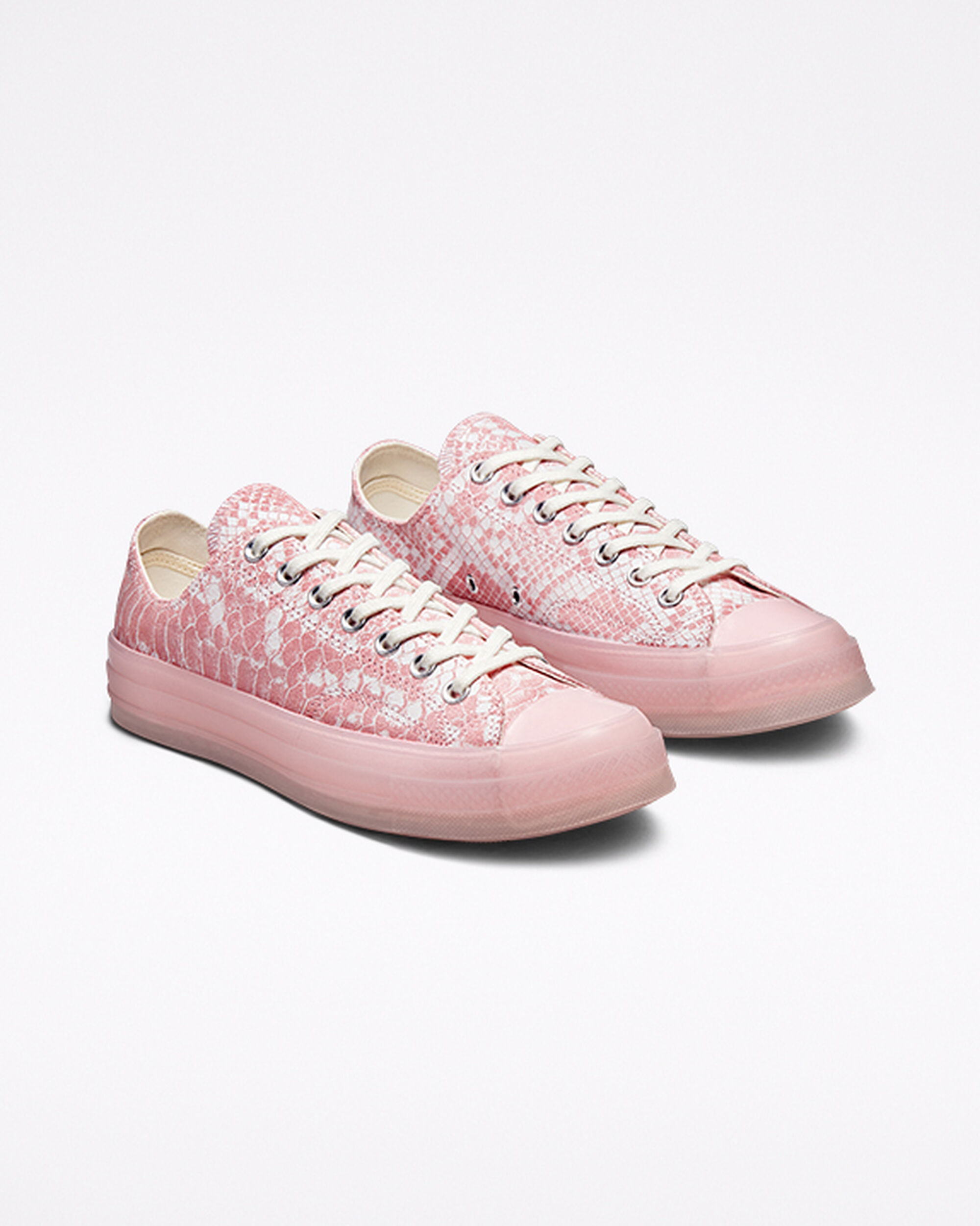 Zapatillas Converse x GOLF WANG Chuck 70 Mujer Rosas Blancas | Chile-58142